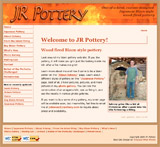 Japanese bizen wood-fired pottery