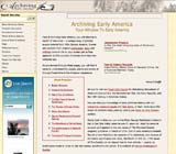 Archiving Early America: Original Documents, Biographies, and other Resources for Early American History